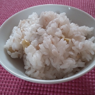 青大豆のごはん